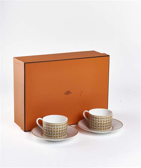 hermes tea cup set price|hermes porcelain tea cups.